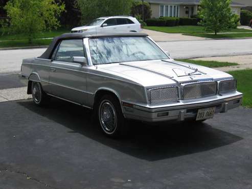 1985 Chrysler LeBaron convertible custom - cars & trucks - by owner... for sale in Alsip chicago ill, NV