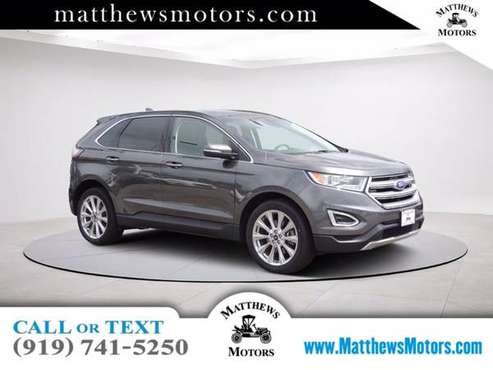 2018 Ford Edge Titanium - - by dealer - vehicle for sale in Clayton, NC