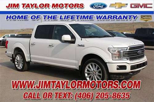 2018 Ford F-150 F150 F 150 Limited - cars & trucks - by dealer -... for sale in Fort Benton, MT