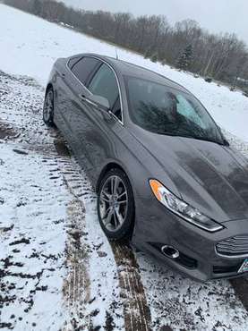 2014 Ford Fusion Titanium - cars & trucks - by owner - vehicle... for sale in Ogilvie, MN