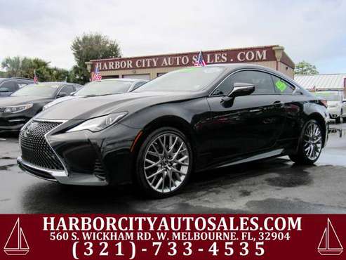 ~ ~ ~ 2019 LEXUS RC 350! 5K MILES! SADDLE LEATHER! LIKE NEW! ~ ~ ~ -... for sale in WEST MELBOURNE, FL