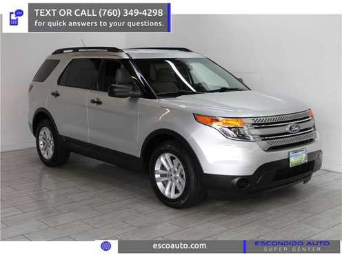 2015 Ford Explorer Base SUV - - by dealer - vehicle for sale in Escondido, CA
