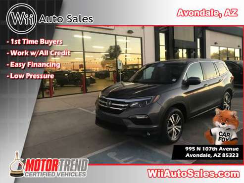 !P5878- 2016 Honda Pilot EX We work with ALL CREDIT! 16 suv - cars &... for sale in Cashion, AZ