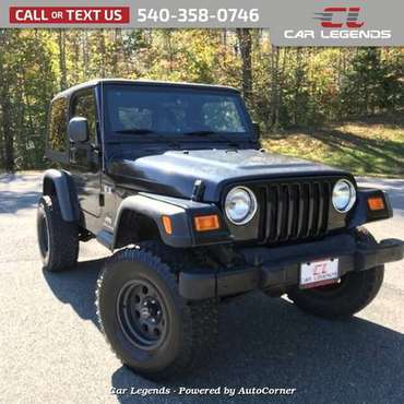 *2004* *Jeep* *Wrangler* *SPORT UTILITY 2-DR* - cars & trucks - by... for sale in Stafford, MD