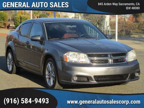 2012 Dodge Avenger SXT Plus ** Like New ** Low miles ** One Owner -... for sale in Sacramento , CA