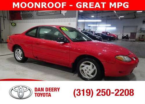 2002 Ford Escort ZX2 Bright Red Clearcoat - cars & trucks - by... for sale in Cedar Falls, IA