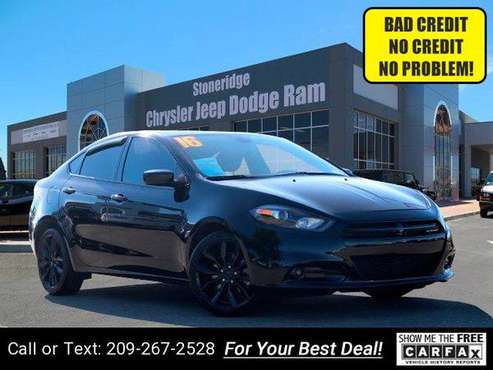 2016 Dodge Dart Sxt Sport Blacktop Sedan sedan Black/detail for sale in Pleasanton, CA