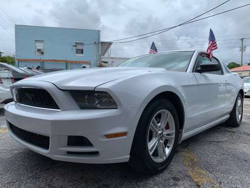 2014 FORD MUSTANG WHITE, CALL ME!! - cars & trucks - by dealer -... for sale in Hollywood, FL
