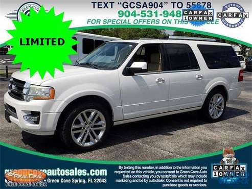 2016 Ford Expedition EL Limited The Best Vehicles at The Best for sale in Green Cove Springs, FL