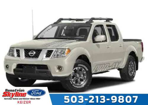 2017 Nissan Frontier 4WD PRO-4X 4 4 0L V6 DOHC - - by for sale in Keizer , OR