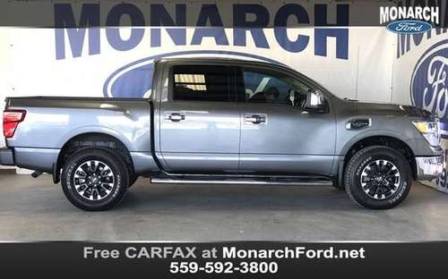 2017 *Nissan* *Titan* GRAY for sale in EXETER, CA