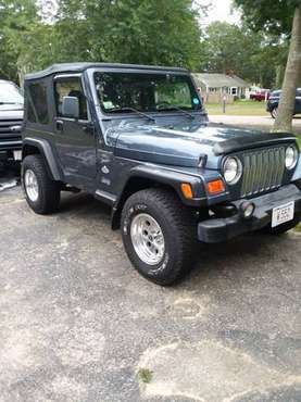 2001 jeep wrangler - cars & trucks - by owner - vehicle automotive... for sale in West Yarmouth, MA