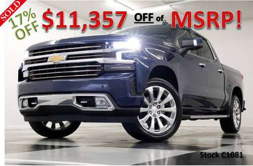 17% OFF MSRP *BRAND NEW Blue 2021 Chevrolet Silverado High Country... for sale in Clinton, MO