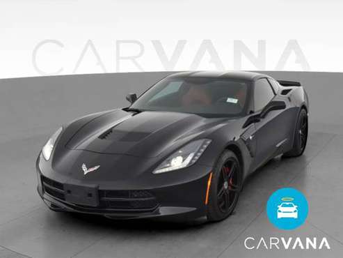 2014 Chevy Chevrolet Corvette Stingray Coupe 2D coupe Black -... for sale in Santa Fe, NM
