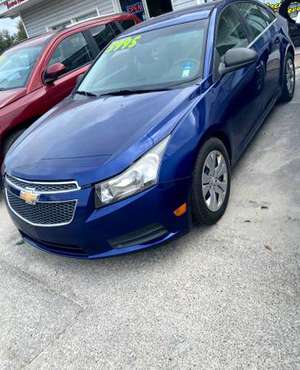 2012 chevy cruze - cars & trucks - by owner - vehicle automotive sale for sale in Wilmington, NC