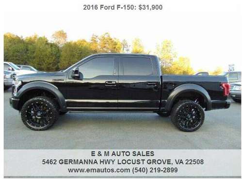 2016 Ford F-150 Hennessey Edition One Owner - cars & trucks - by... for sale in LOCUST GROVE, VA