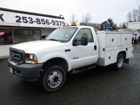 2004 Ford F-550 Utility Truck - Low Miles #8650 - cars & trucks - by... for sale in Kent, WA