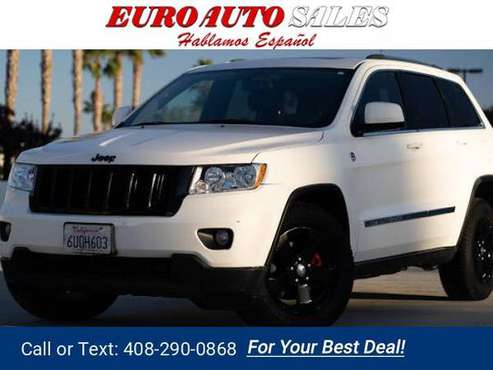 2012 Jeep Grand Cherokee Altitude 4x4 4dr SUV suv White - cars & for sale in Santa Clara, CA