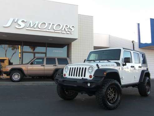 2010 JEEP WRANGLER UNLIMITED RUBICON LIFTED SUPER NICE NEW 33" M/T -... for sale in San Diego, CA