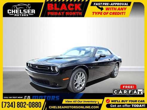 $414/mo - 2017 Dodge *Challenger* *GT* *AWD* - Easy Financing! -... for sale in Chelsea, MI