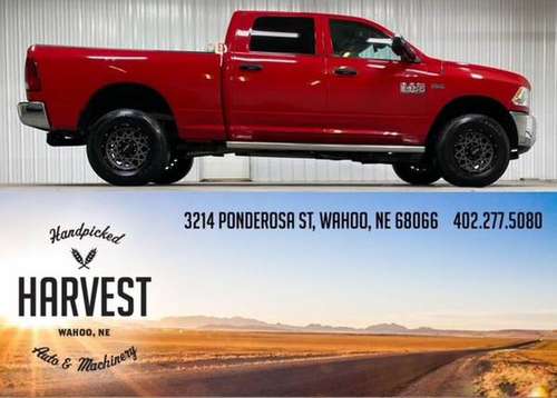 2014 Ram 2500 Crew Cab - Small Town & Family Owned! Excellent... for sale in Wahoo, NE