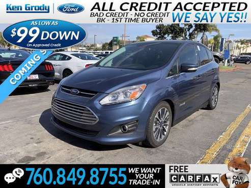 2018 Ford C-Max Hybrid Titanium - cars & trucks - by dealer -... for sale in Carlsbad, CA