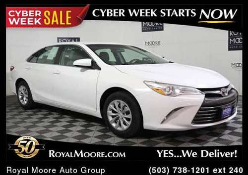 2015 Toyota Camry LE EASY FINANCING!! - cars & trucks - by dealer -... for sale in Hillsboro, OR