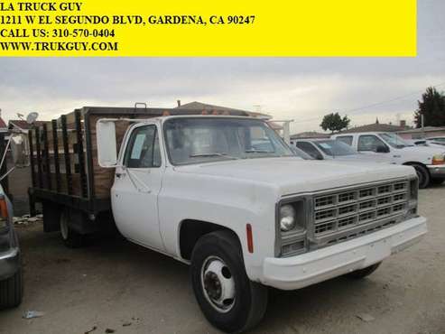 1980 GMC SIERRA BRIGADIER 48K MILES 12' FLAT / STAKE BED TRUCK W/... for sale in Gardena, CA