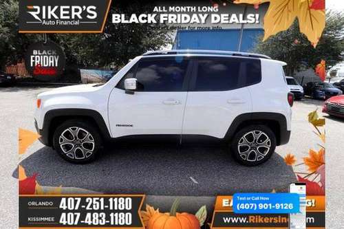 2016 Jeep Renegade Limited FWD - cars & trucks - by dealer - vehicle... for sale in Orlando, FL