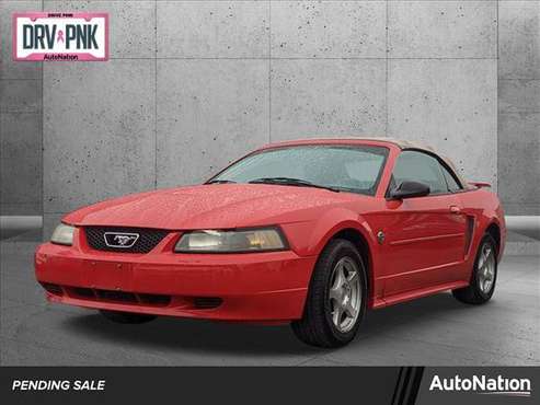 2004 Ford Mustang Deluxe SKU:4F123235 Convertible - cars & trucks -... for sale in North Richland Hills, TX