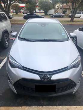2018 Toyota Corolla LE sedan - cars & trucks - by owner - vehicle... for sale in irving, TX