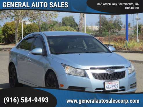 2011 CHEVROLET CRUZE LTZ ** LOW MILES ** LEATHER ** FULLY LOADED -... for sale in Sacramento , CA
