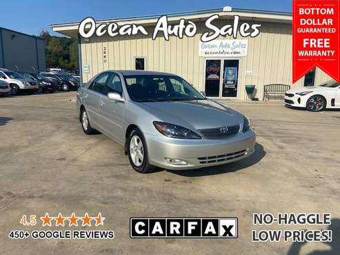 2002 Toyota Camry 4dr Sdn SE Auto **FREE CARFAX** - cars & trucks -... for sale in Catoosa, AR