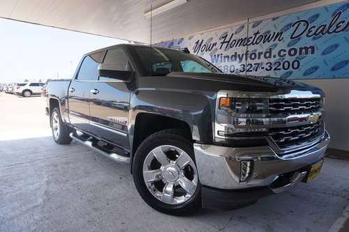 WHO SAYS A 4X4 CAN T BE LUXURIOUS? 2018 CHEVY 1500 LTZ Crew Cab for sale in TX