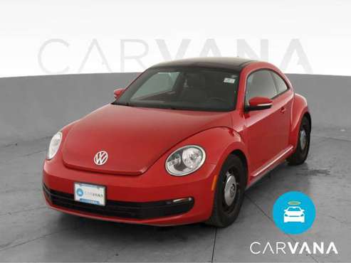 2013 VW Volkswagen Beetle 2.5L Hatchback 2D hatchback Red - FINANCE... for sale in Westport, NY