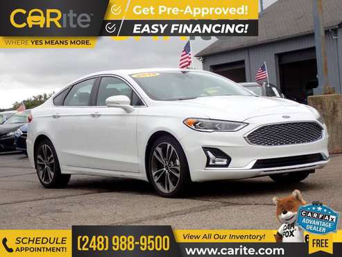 2019 Ford *Fusion* FOR ONLY $265/mo! - cars & trucks - by dealer -... for sale in Howell, MI