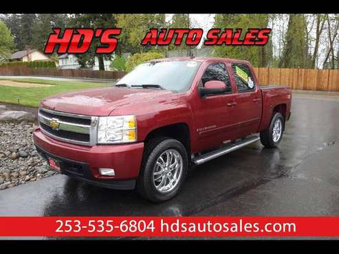 2008 Chevrolet Silverado 1500 LTZ Crew Cab 4WD 1-OWNER! ONLY 140K for sale in PUYALLUP, WA