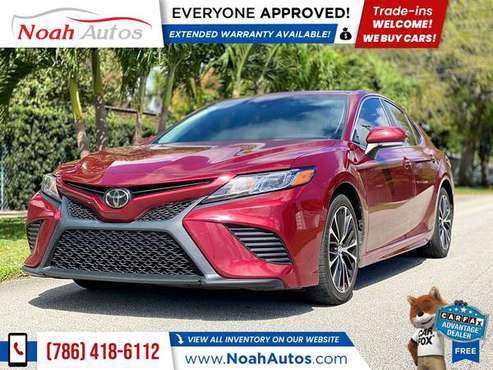 2018 Toyota Camry SESedan PRICED TO SELL! - - by for sale in Hollywood, FL