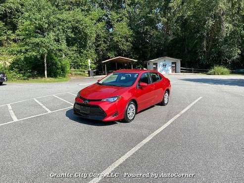 2017 TOYOTA COROLLA LE CVT - cars & trucks - by dealer - vehicle... for sale in Mount Airy, VA