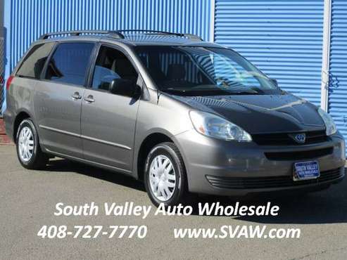 2004 Toyota Sienna 8-Passenger Minivan w/Clean Carfax - cars &... for sale in Santa Clara, CA