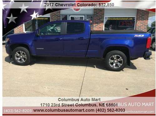 2017 Chevrolet Colorado Crew Z71 - cars & trucks - by dealer -... for sale in Columbus, NE