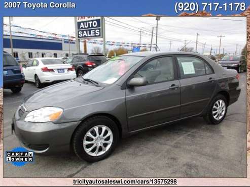 2007 TOYOTA COROLLA LE 4DR SEDAN (1 8L I4 4A) Family owned since for sale in MENASHA, WI