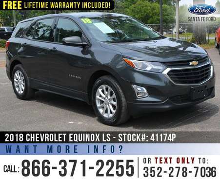 2018 Chevrolet Equinox LS Onstar - Cruise Control for sale in Alachua, FL