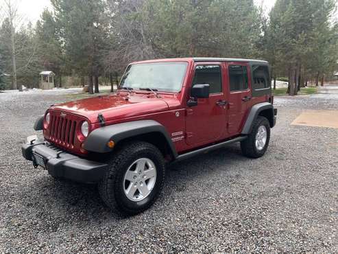 2013 Jeep Wrangler Unlimited Sport - cars & trucks - by owner -... for sale in Sunriver, OR