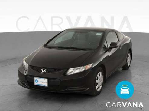 2013 Honda Civic LX Coupe 2D coupe Black - FINANCE ONLINE - cars &... for sale in Hartford, CT