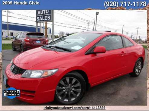 2009 HONDA CIVIC EX L W/NAVI 2DR COUPE 5A Family owned since 1971 for sale in MENASHA, WI