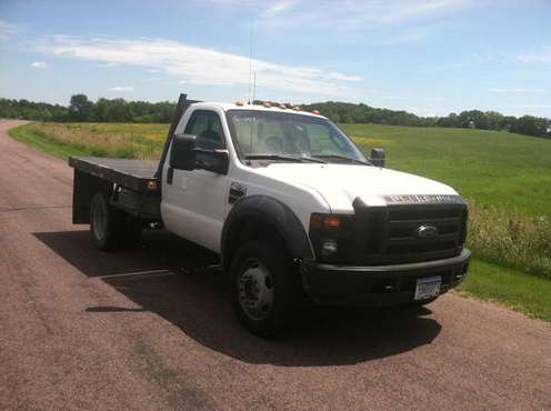 2008 Ford F450 Flat Bed for sale in Alexandria, MN