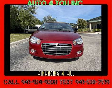 2004 Chrysler Convertible 38K miles Warranty Auto4you - cars & for sale in Sarasota, FL