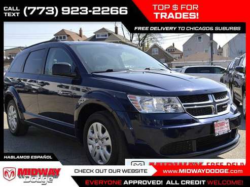 2018 Dodge Journey SE FOR ONLY 281/mo! - - by dealer for sale in Chicago, IL
