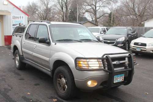 2002 Ford Explorer Sport Trac Value 4dr 4WD Crew Cab SB - cars &... for sale in Rochester, MN